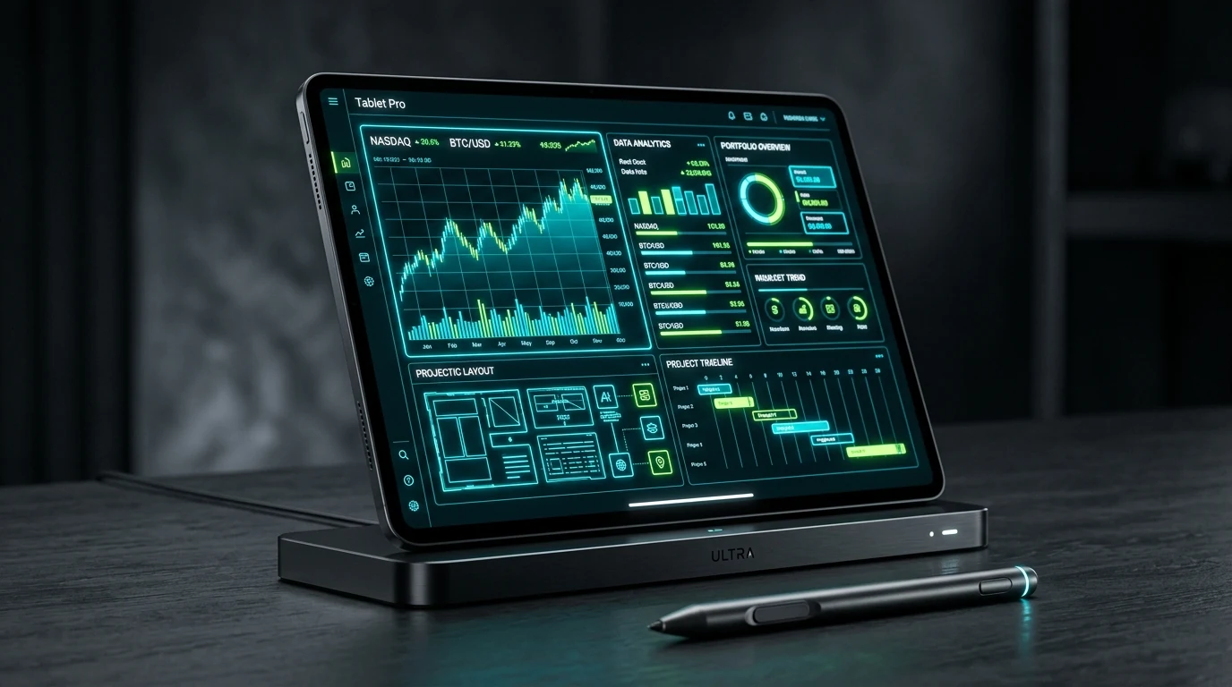 Tablet Pro Spatial Stylus Dashboard