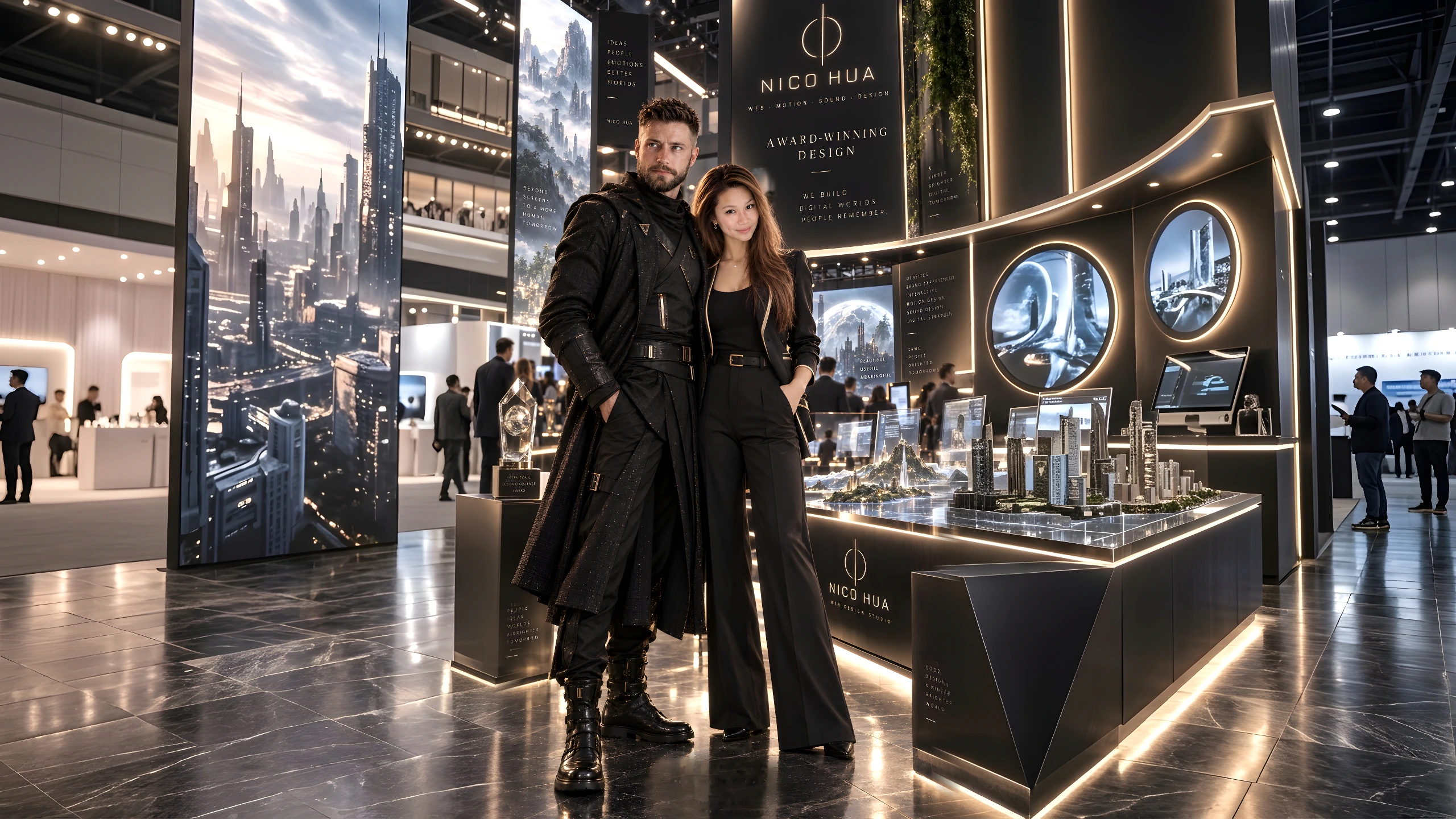 Nico Hua und Mila Hua — Award-Winning Design