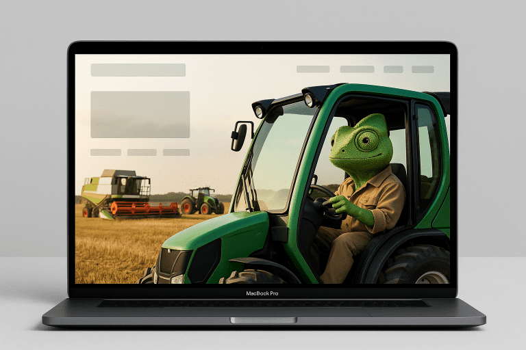 Internetpräsenz für Landwirtschaft und Nutzfahrzeuge