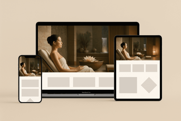 Webdesign für Wellnessanbieter