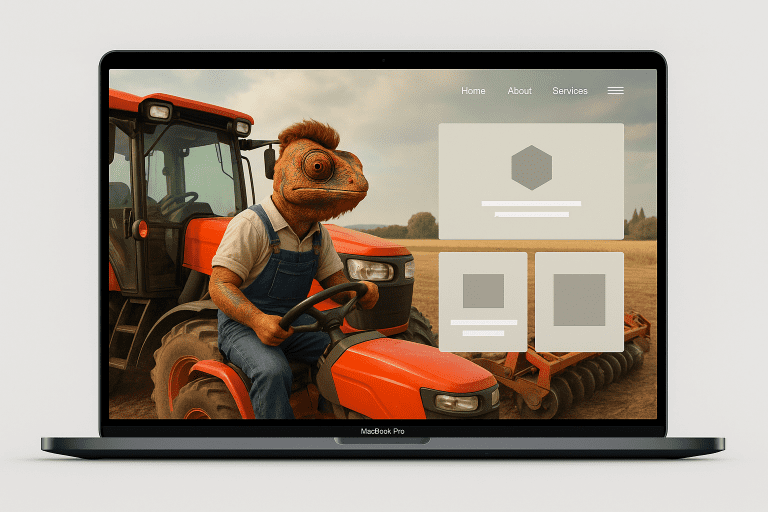 Individuelles Webdesign für Landwirtschaft und Landwirte