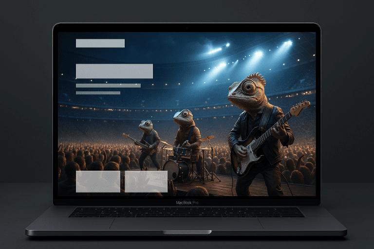 Ihre Website. Ihre Bühne. Ihre Story. Webdesign von Nico Hua 